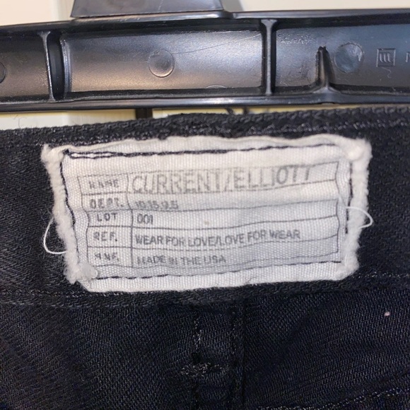 Current/Elliott vintage Black Studded Skinny Jeans - Picture 5 of 10